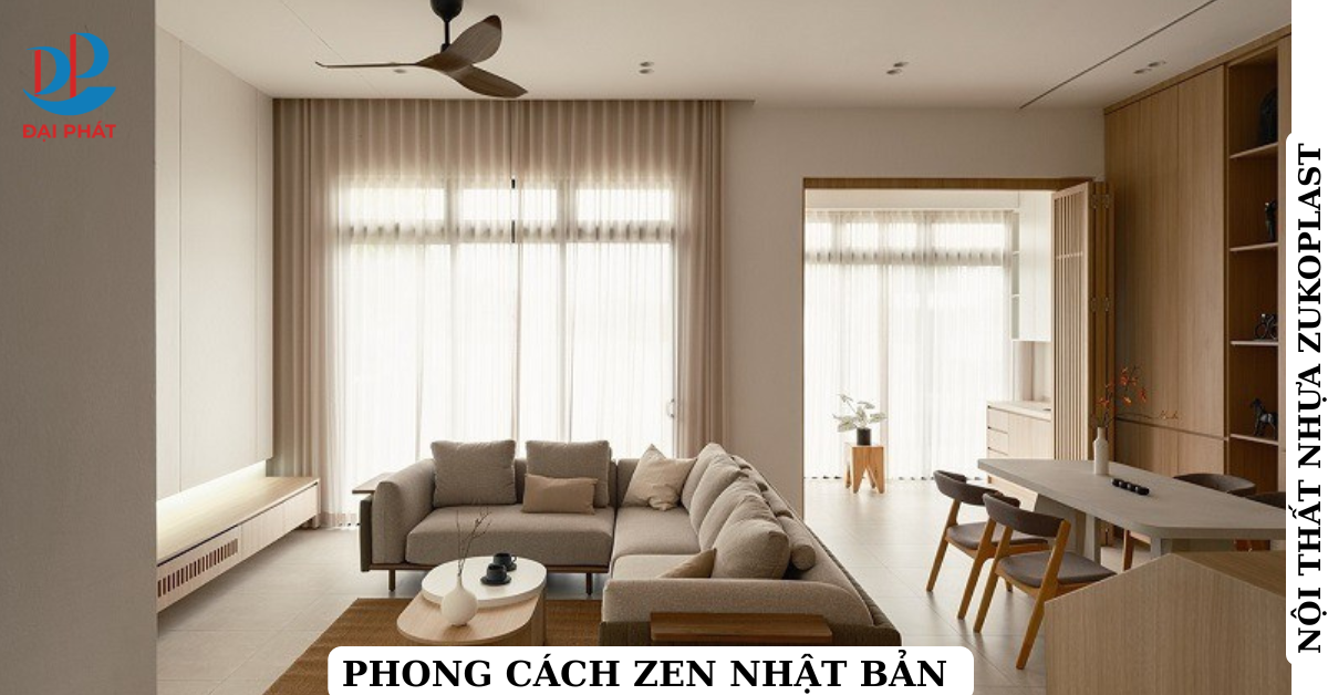 Thiết Kế Phong Cách Zen Với Nội Thất Nhựa Zukoplast