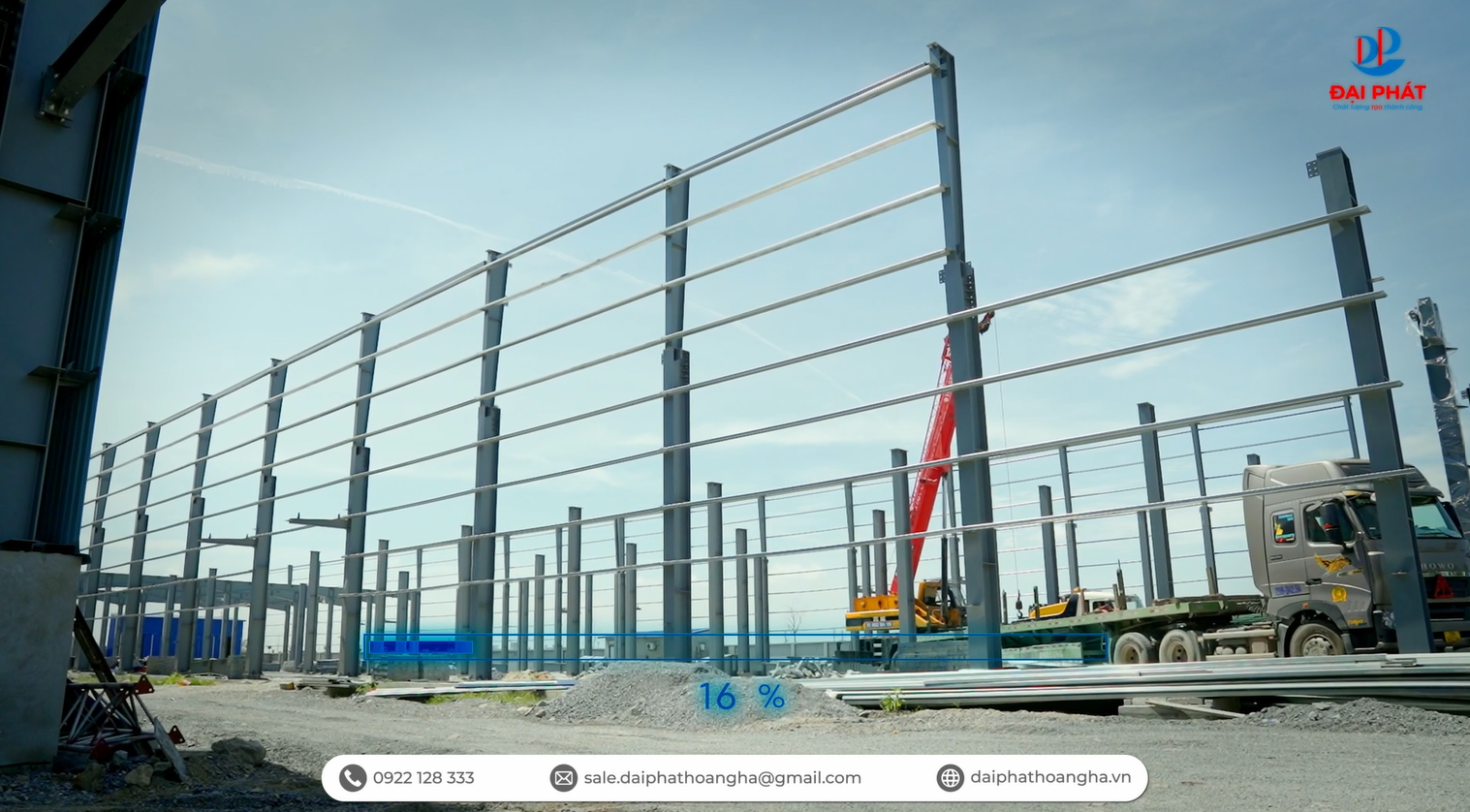 tiến độ nhà máy mới đại phát hoàng hà 