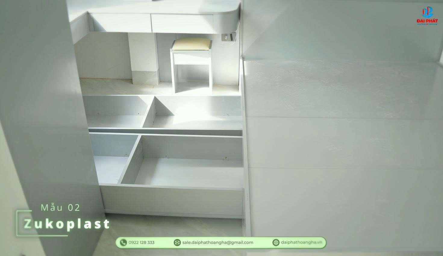 Phòng Ngủ & Phòng Bếp Từ Nội Thất Nhựa Zukoplast
