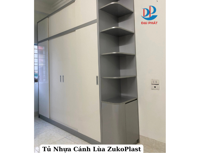 TỦ NHỰA CÁNH LÙA NHỰA CAO CẤP ZUKOPLAST