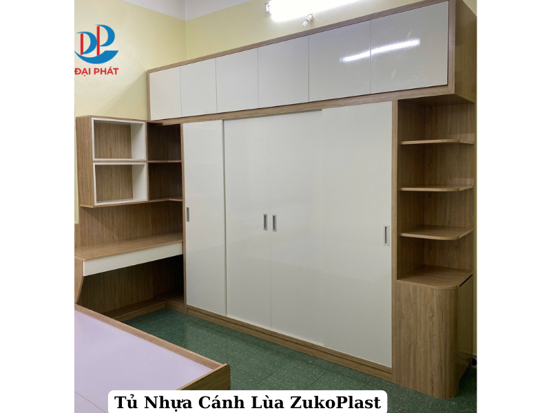 TỦ NHỰA CÁNH LÙA NHỰA CAO CẤP ZUKOPLAST