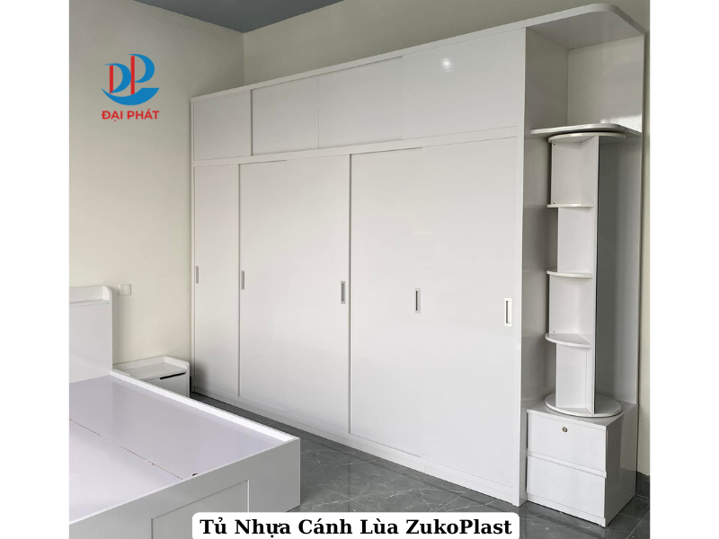 TỦ NHỰA CÁNH LÙA NHỰA CAO CẤP ZUKOPLAST