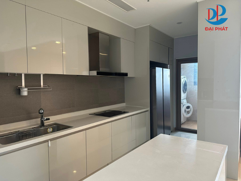 5+ Mẫu Tủ Bếp Nhựa Chữ I Hiện Đại 2025