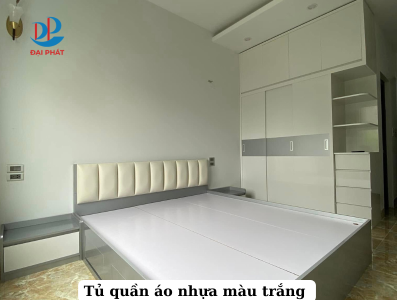  Mẫu Tủ Quần Áo Nhựa Màu Trắng 