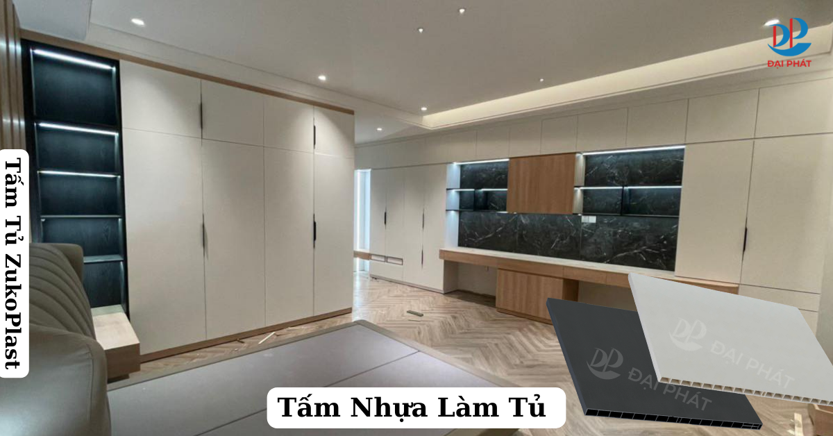 Kích Thước Phổ Biến Của Tấm Nhựa Làm Tủ
