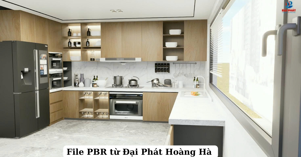 Nhận ngay file PBR tấm nhựa nội thất miễn phí