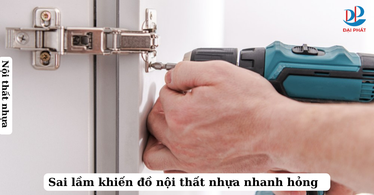 Sai Lầm Khiến Đồ Nội Thất Nhựa Nhanh Hỏng