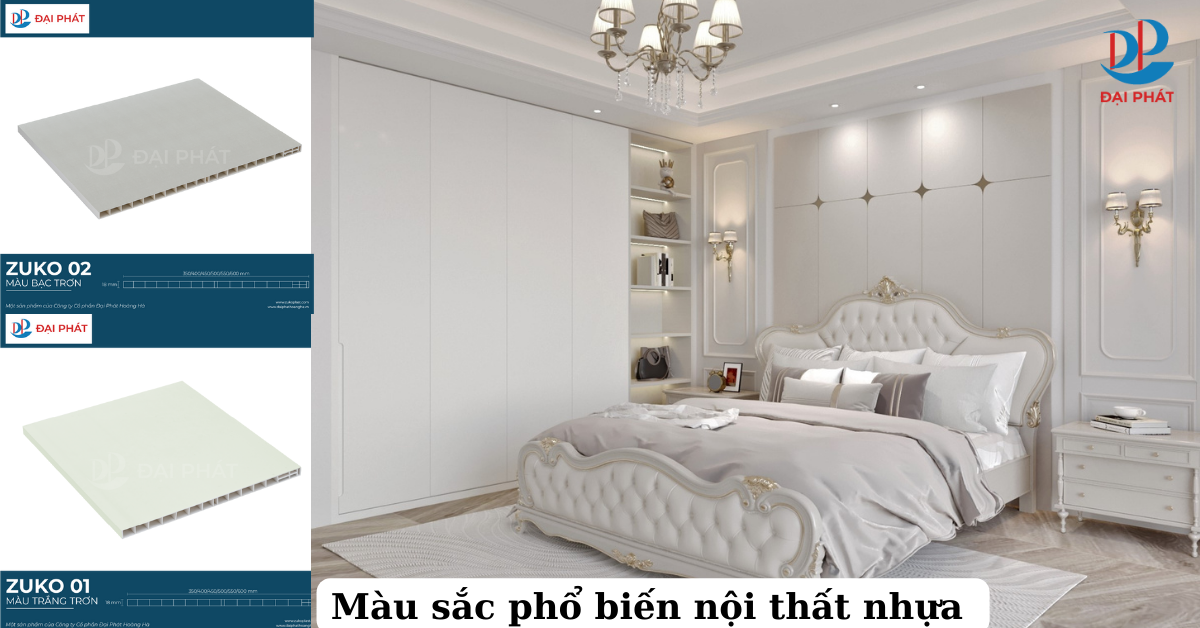 Xu Hướng Sử Dụng Màu Sắc Nội Thất Nhựa