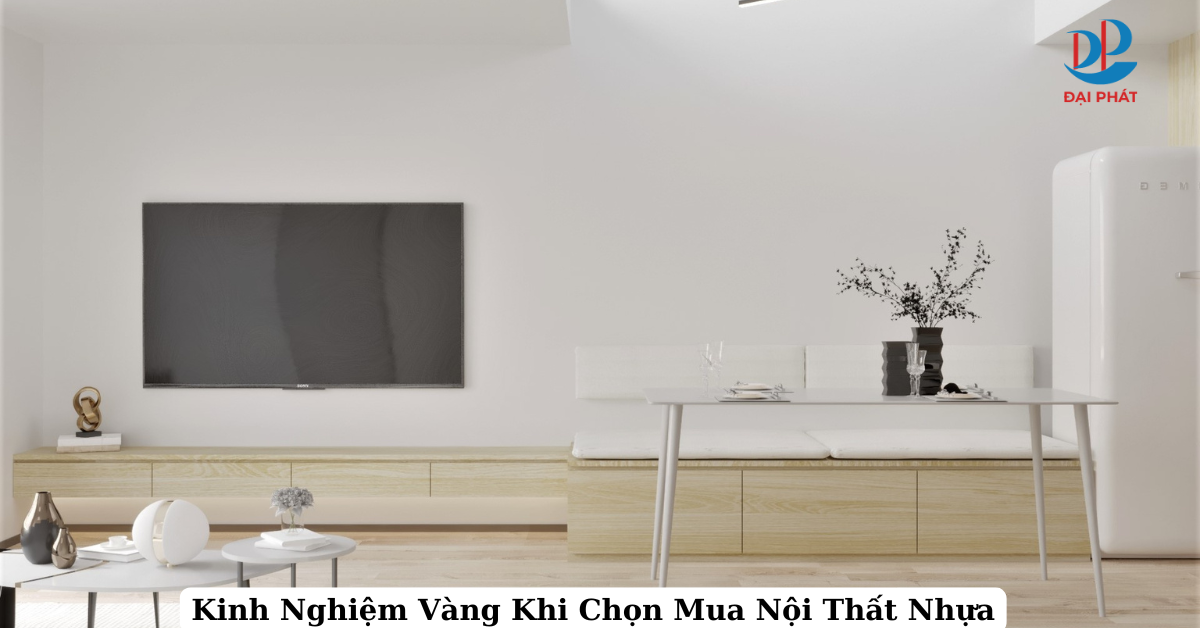 Kinh Nghiệm Vàng Khi Chọn Mua Nội Thất Nhựa Cho Gia Đình