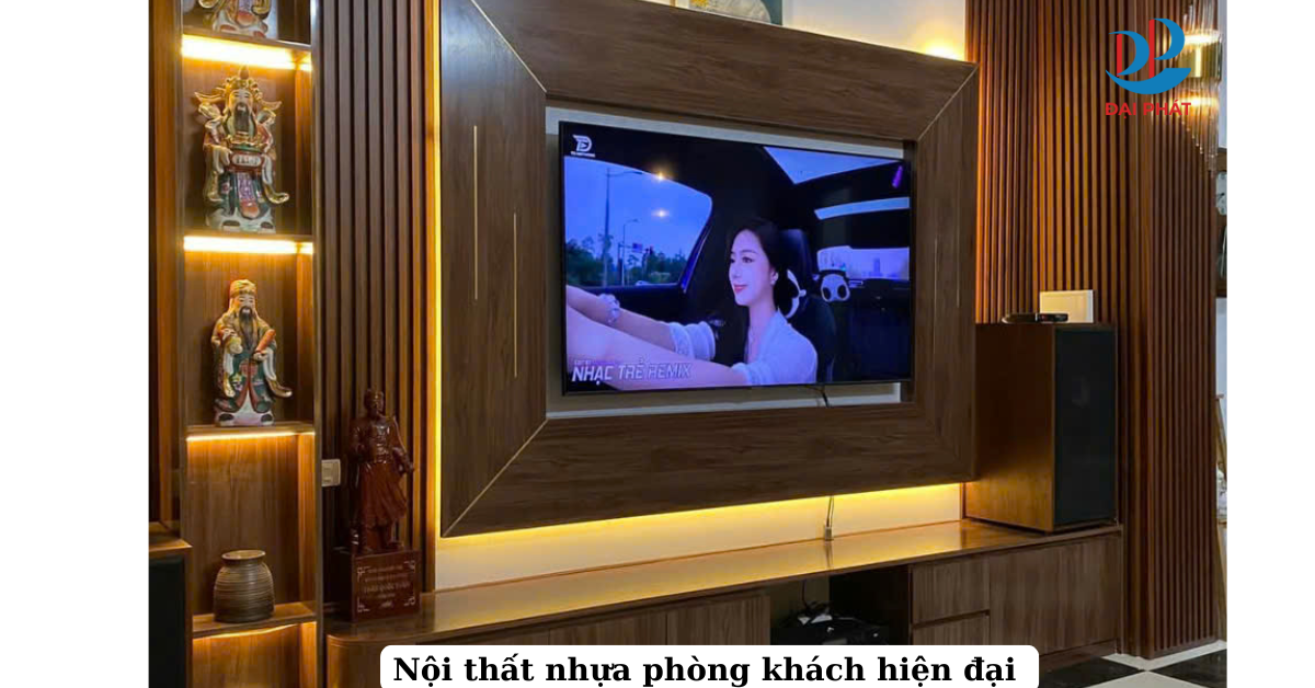 phong cách nhà hiện đại với tấm nhựa nội thất zukoplast