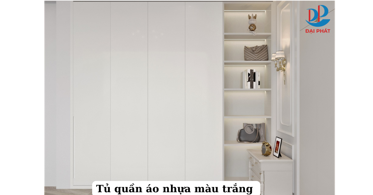  Mẫu Tủ Quần Áo Nhựa Màu Trắng 