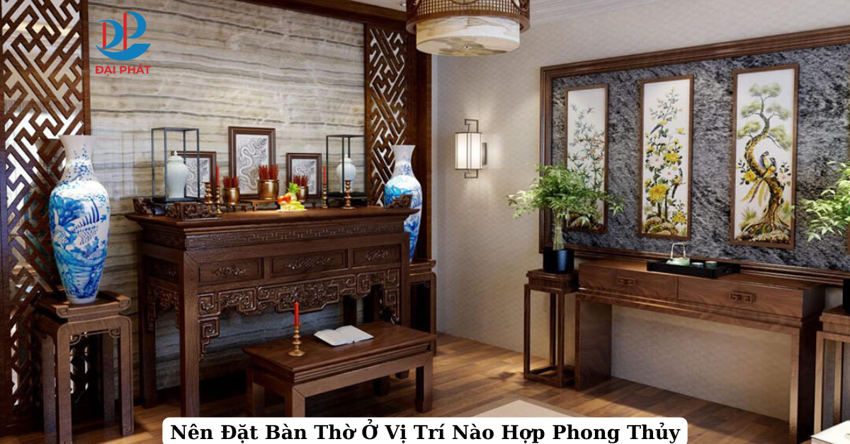 Đặt Bàn Thờ Ở Vị Trí Nào Hợp Phong Thủy