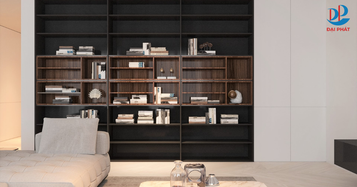 Thiết kế Kệ Sách Hiện Đại - Giải Pháp Lưu Trữ & Trang Trí 2025