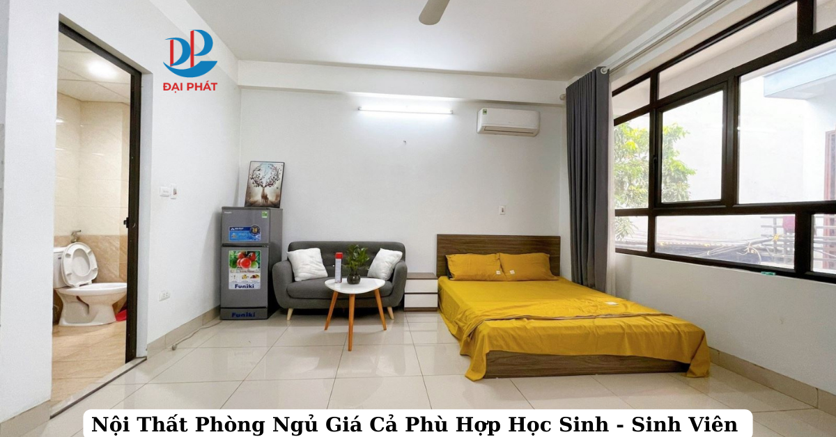 Thiết kế Nội Thất Phòng Ngủ Giá Cả Học Sinh - Sinh Viên 