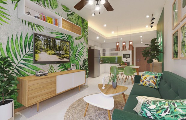Phong Cách Tropical Với Nội Thất Nhựa