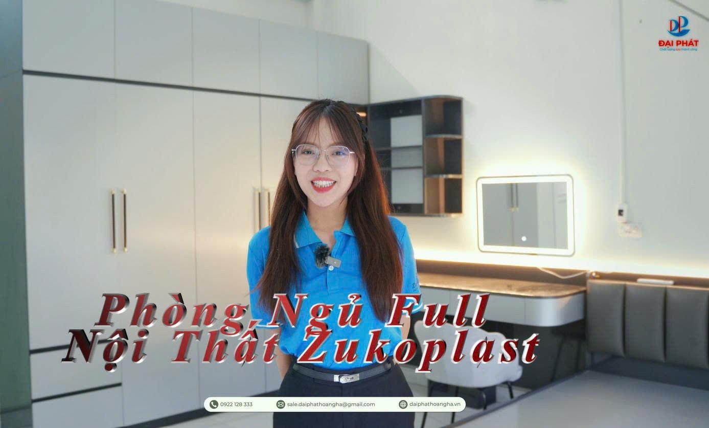 Nội Thất Phòng Ngủ Hiện Đại Bằng Nhựa ZukoPlast