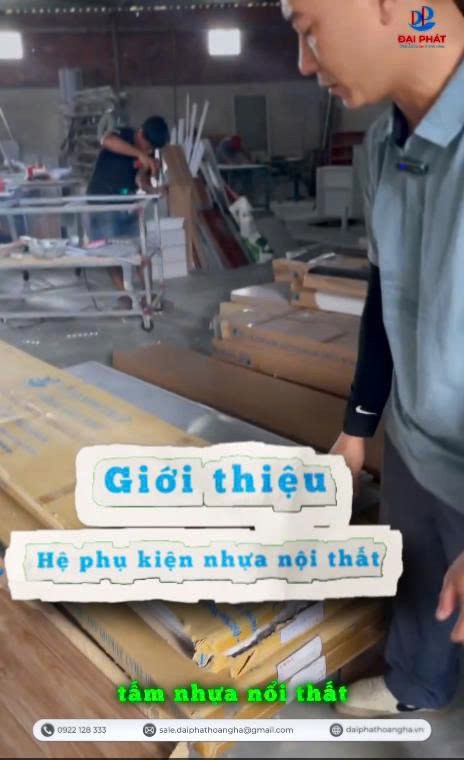 Sử Dụng Hệ Phụ Kiện Tấm Nhựa Nội Thất