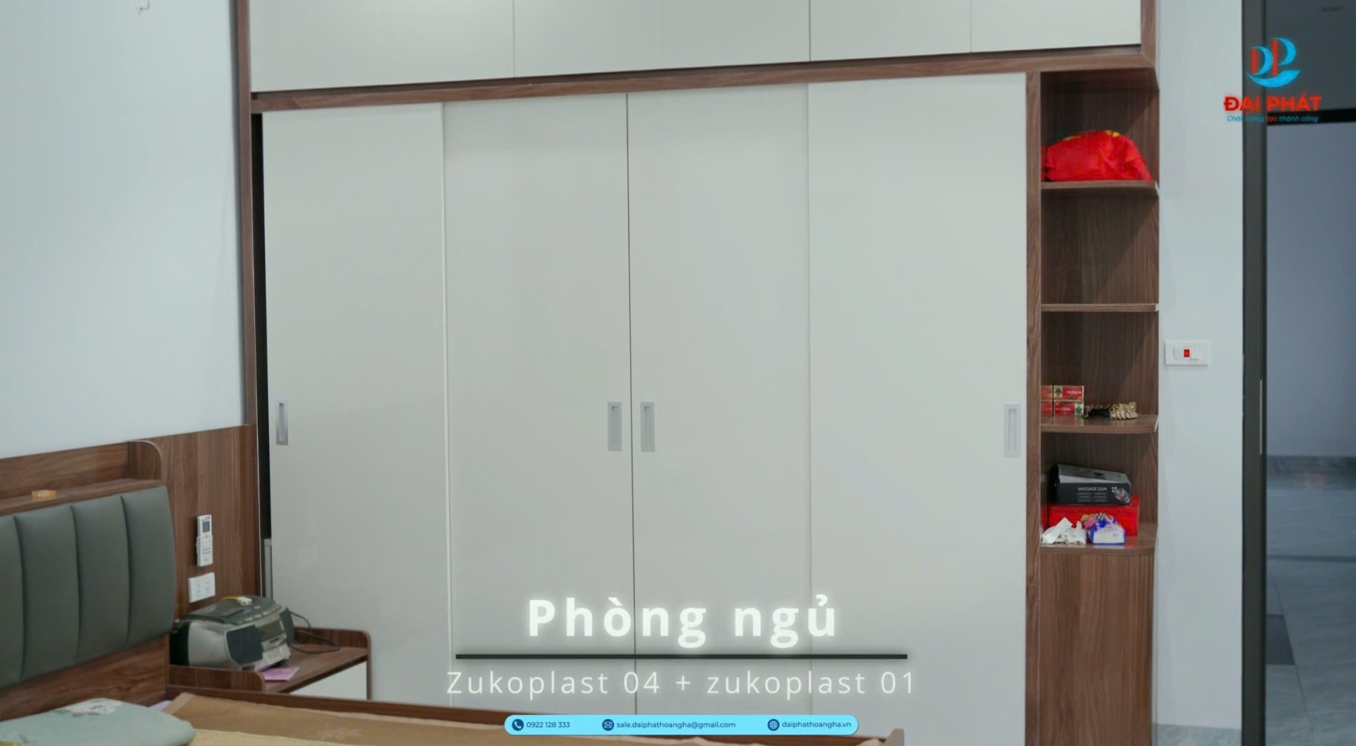 Combo Phòng Ngủ Và Kệ Tivi Hiện Đại Từ Nội Thất Nhựa ZukoPlast