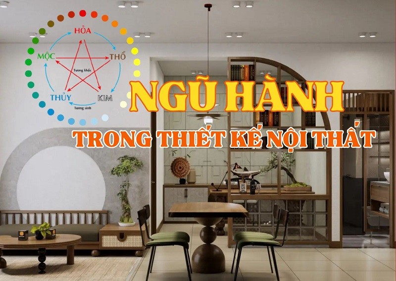 Màu Sắc Nội Thất Theo Ngũ Hành – Bí Quyết Thu Hút Tài Lộc Cho Nhà Ở 2025