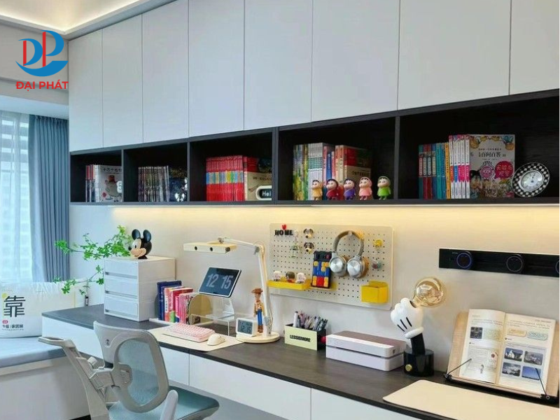 TỦ BÀN HỌC SINH – GIẢI PHÁP GỌN GÀNG, TIỆN NGHI 2025