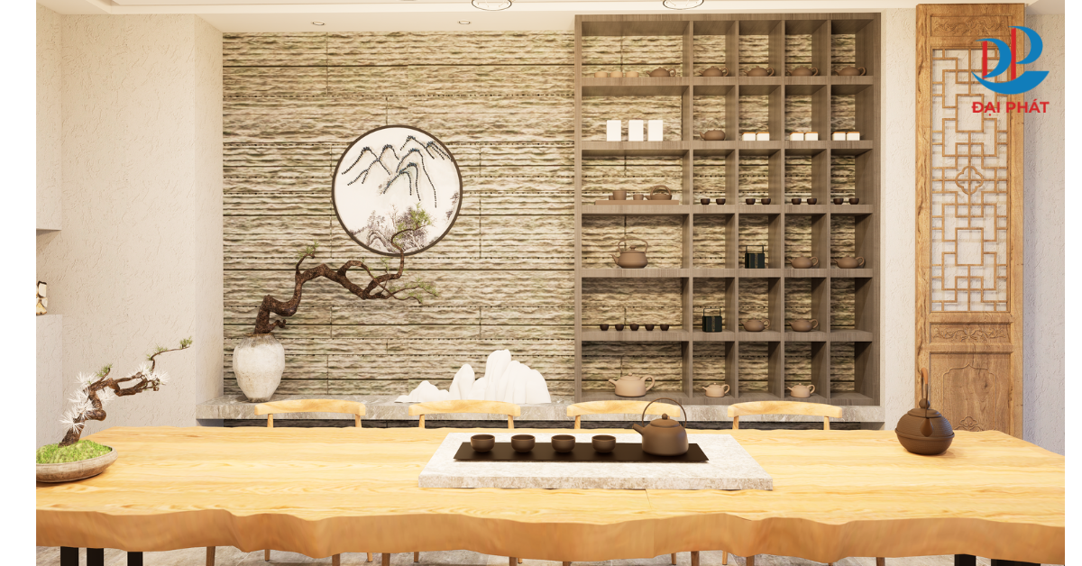 Kết Hợp Nội Thất Nhựa Trong Không Gian Phòng Trà 