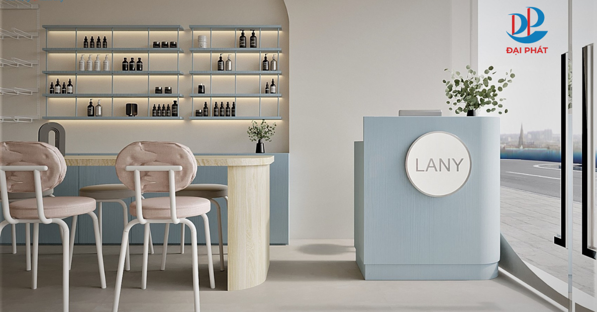 Thiết Kế Tiệm Nail Bằng Nội Thất Nhựa ZukoPlast