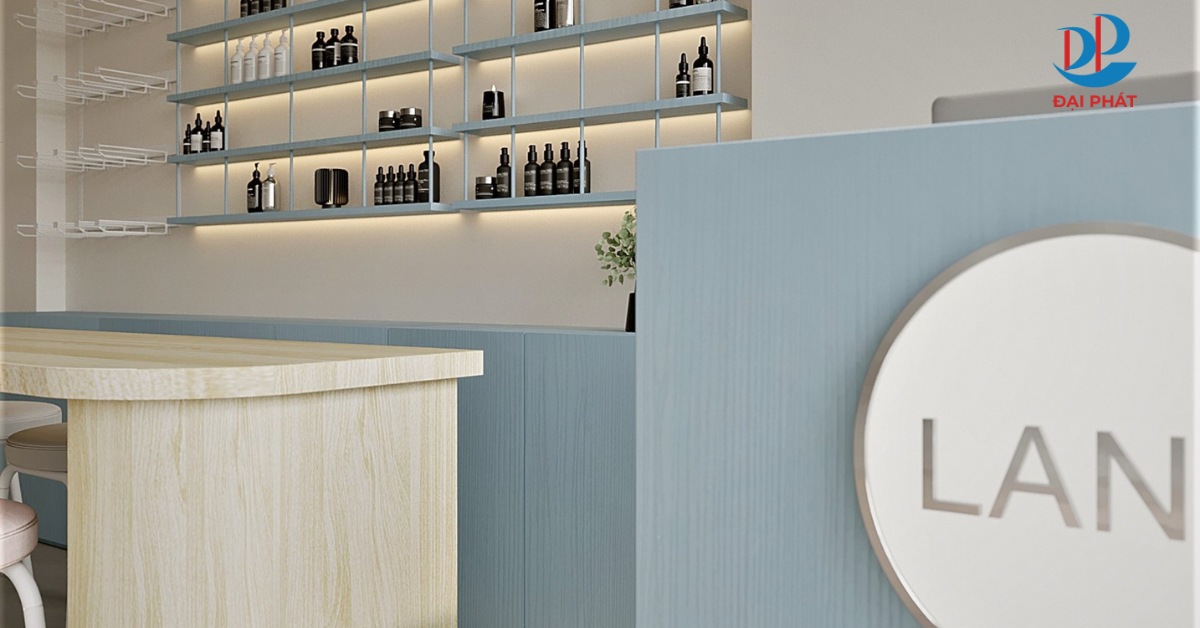 Thiết Kế Tiệm Nail Bằng Nội Thất Nhựa ZukoPlast