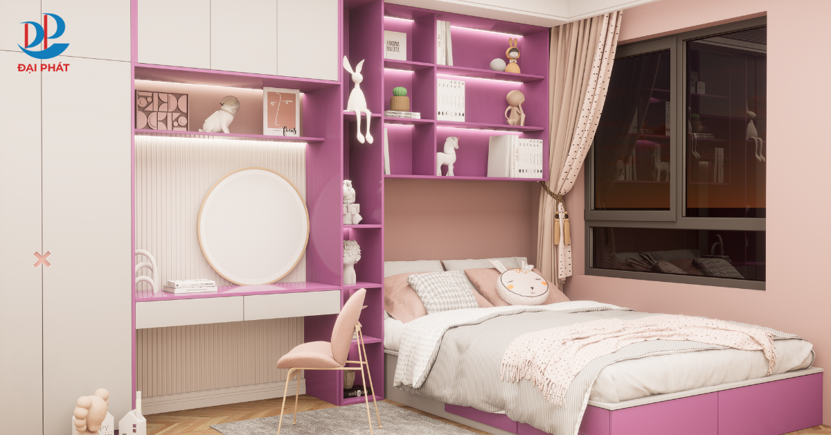 Gợi Ý Thiết Kế Phòng Ngủ Bằng Nhựa Cao Cấp Cho Trẻ