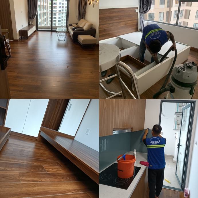 vệ sinh nội thất nhựa