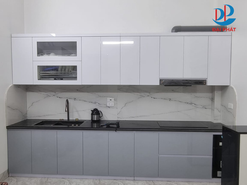 5+ Mẫu Tủ Bếp Nhựa Chữ I Hiện Đại 2025