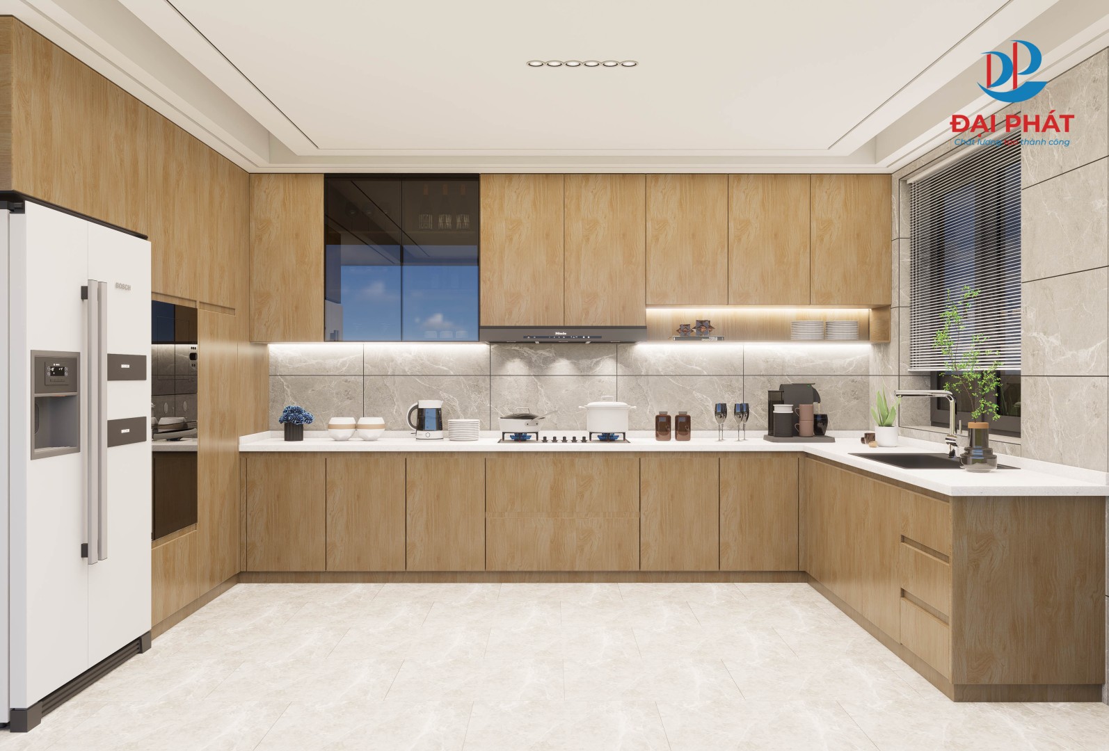 Xu Hướng Sử Dụng Màu Vân Gỗ Sồi Trong Văn Hóa Nội Thất Người Việt 2025