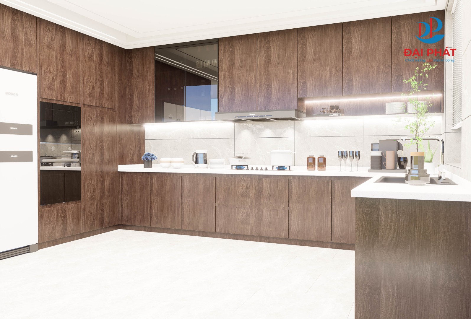 VÂN GỖ ÓC CHÓ – SẮC MÀU ĐƯỢC YÊU THÍCH TRONG NỘI THẤT NHÀ Ở HIỆN ĐẠI 2025 