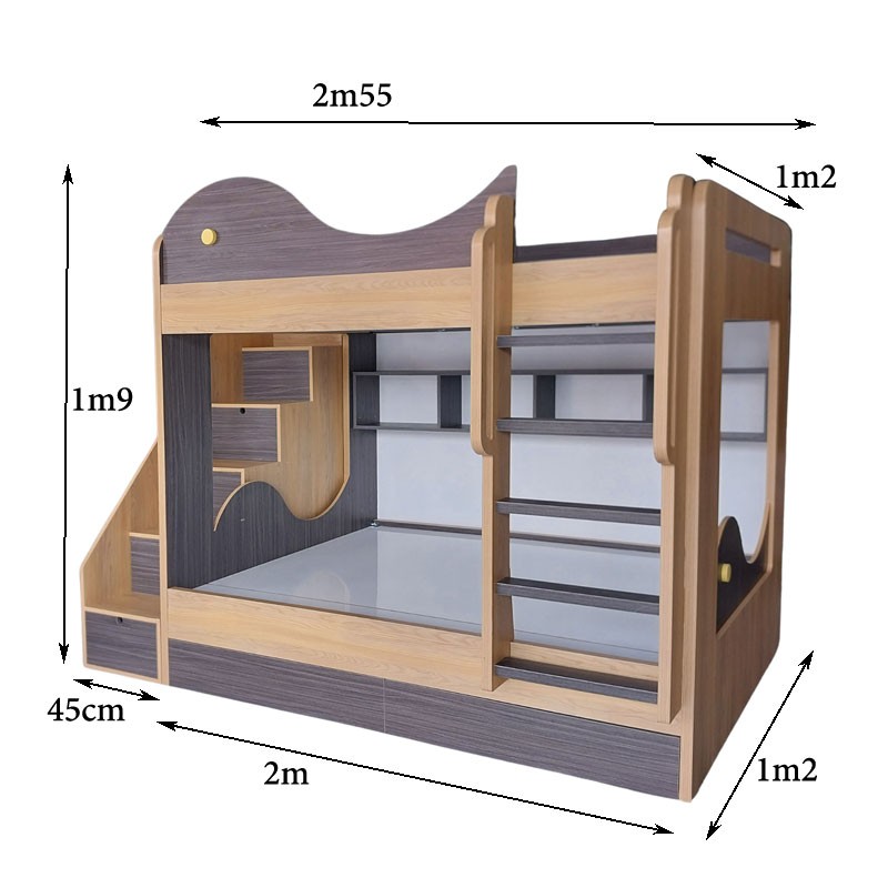 Kich Thuoc Giuong 2 Tang