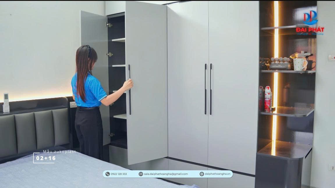 tủ quần áo nhựa đẹp