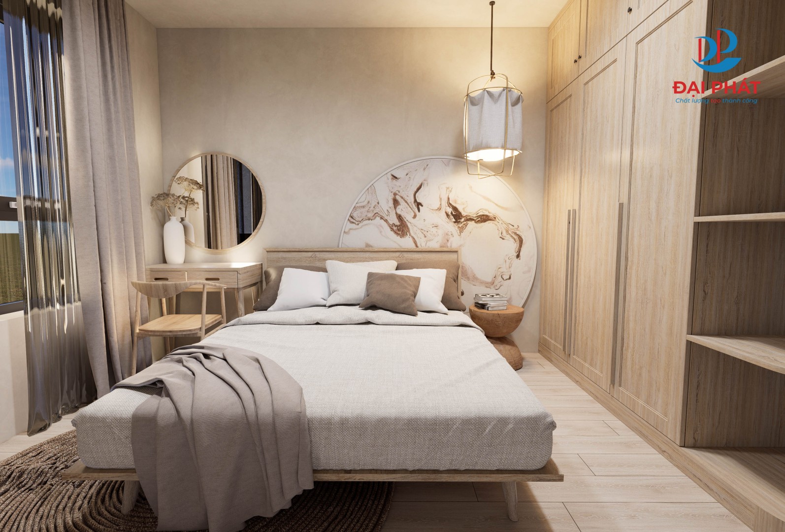 ỨNG DỤNG NỘI THẤT TỪ TẤM NHỰA ZUKOSTAR 15 – VÂN GỖ BẮC ÂU