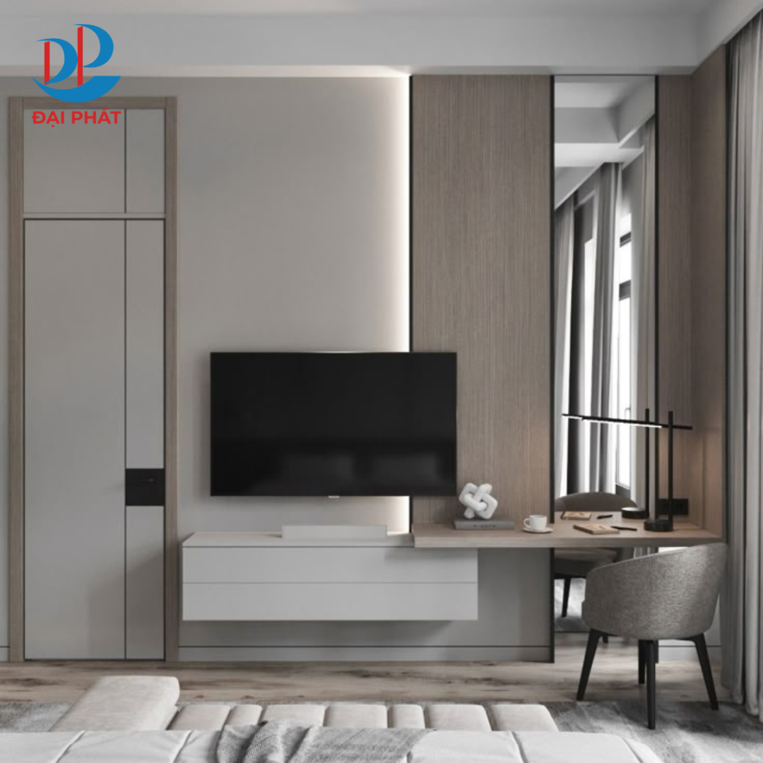 KỆ TIVI TRONG PHÒNG NGỦ – GIẢI PHÁP TINH GỌN CHO KHÔNG GIAN 2025