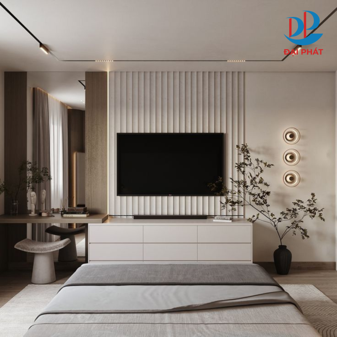 KỆ TIVI TRONG PHÒNG NGỦ – GIẢI PHÁP TINH GỌN CHO KHÔNG GIAN 2025