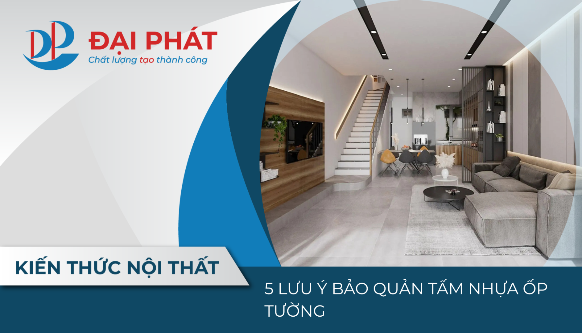 5 LƯU Ý BẢO QUẢN TẤM NHỰA ỐP TƯỜNG