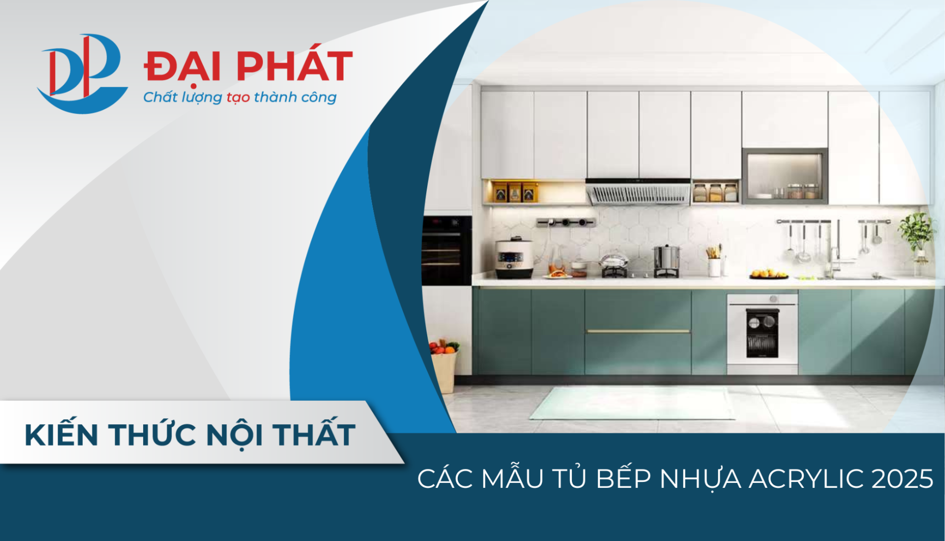 CÁC MẪU TỦ BẾP NHỰA ACRYLIC 2025