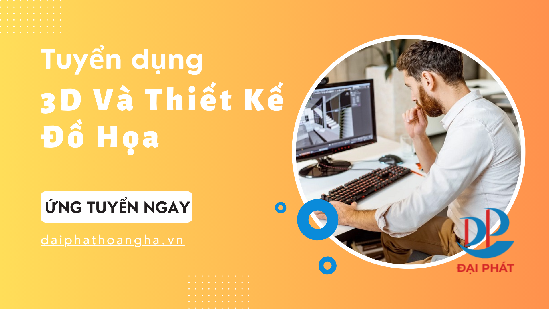 Tuyển Dụng Nhân Viên Dựng 3D Và Thiết Kế Đồ Họa | Làm Việc Tại Hà Nội