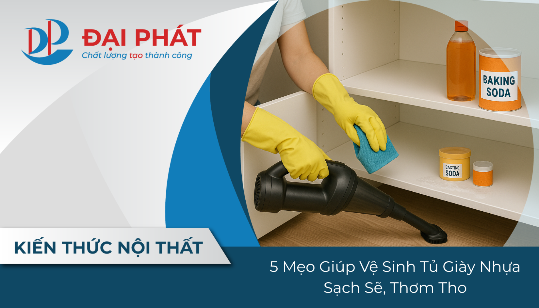 5 Mẹo Giúp Vệ Sinh Tủ Giày Nhựa Sạch Sẽ, Thơm Tho