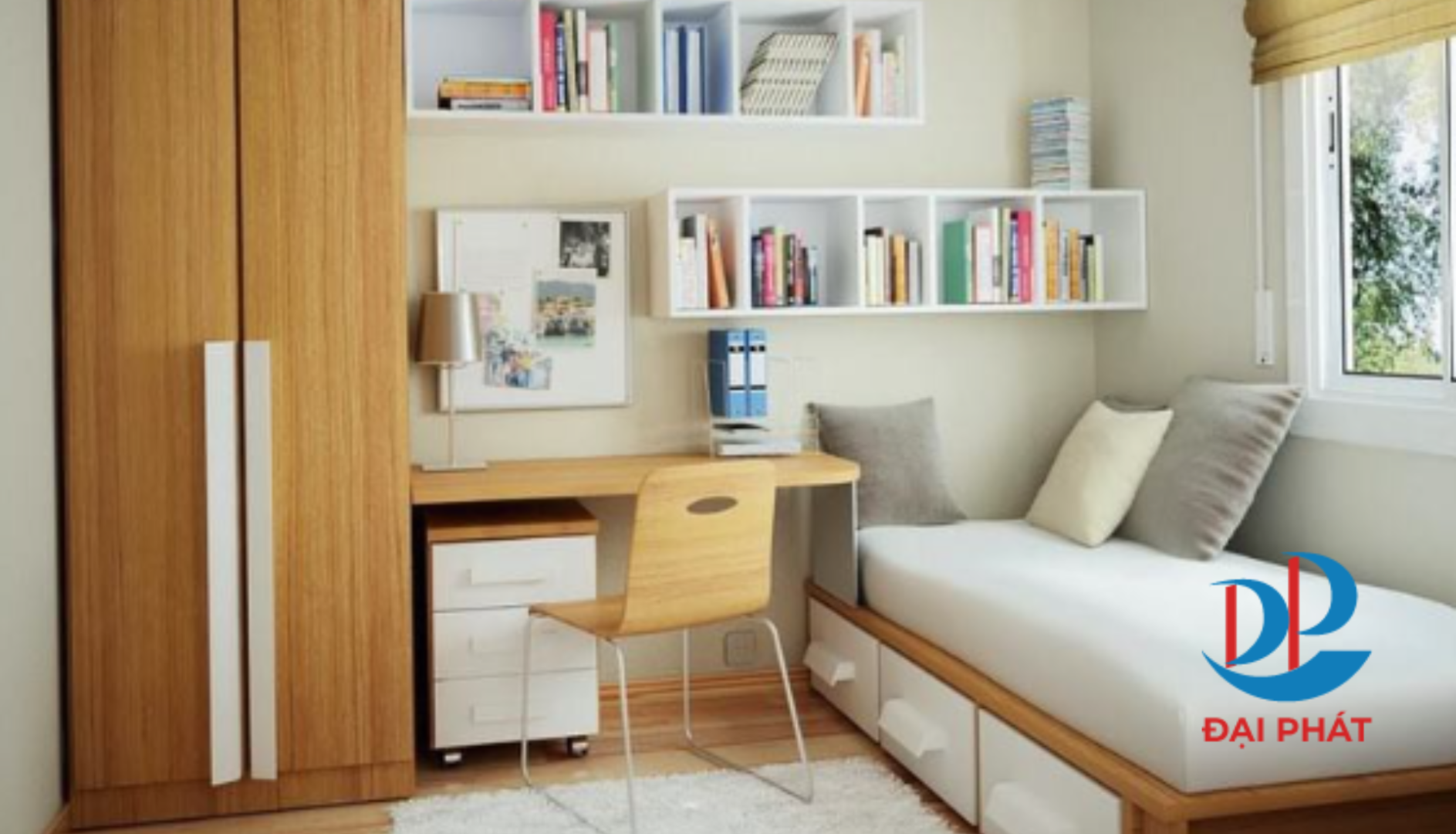 Thiết Kế Phòng Ngủ Nhỏ Đẹp Với Nhựa Nội Thất 2025