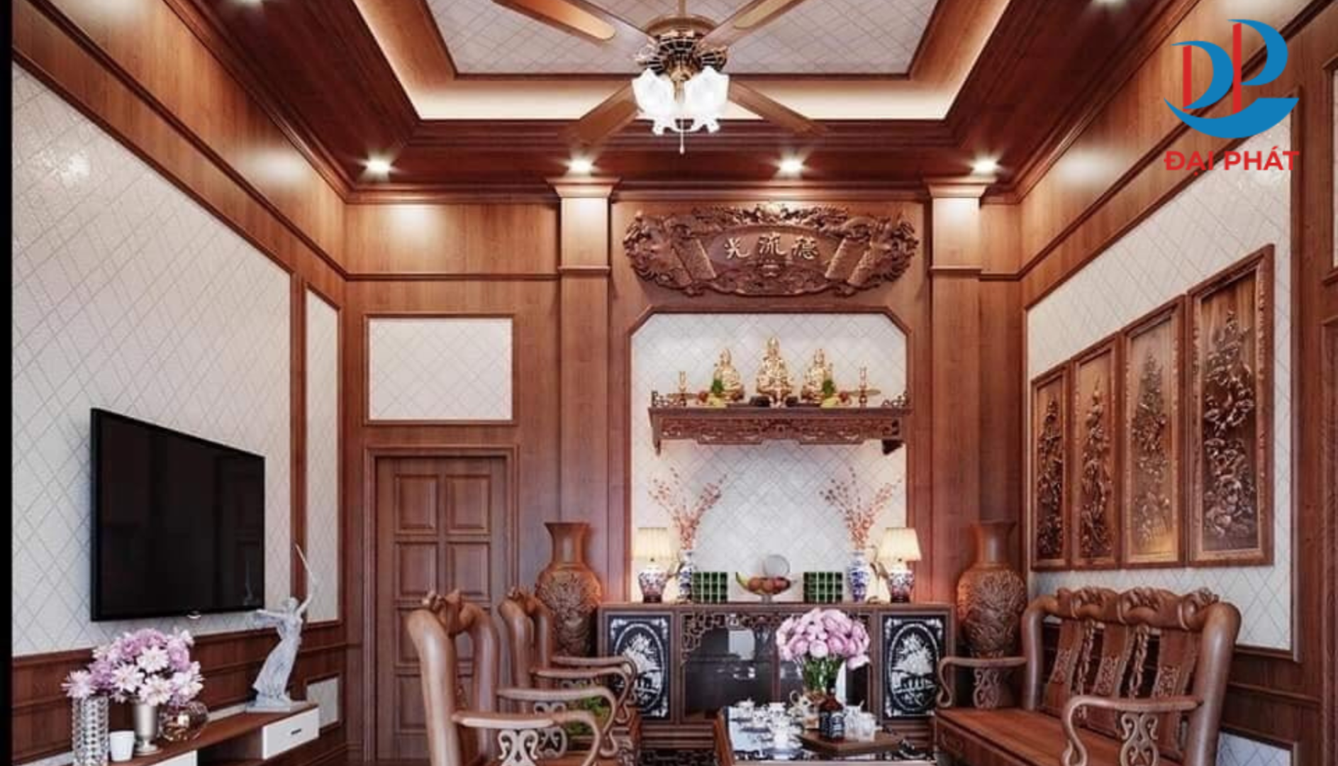 NỘI THẤT NHỰA GIẢ GỖ 2025