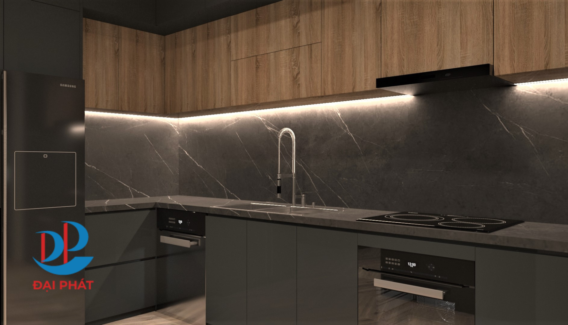 Thực Tế Thi Công Với Tấm Nhựa Zuko15 – Vẻ Đẹp Từ Vân Gỗ Bắc Âu