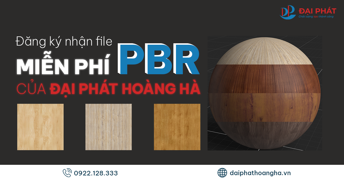 Đăng Ký Nhận File PBR Miễn Phí Của Đại Phát Hoàng Hà 2025
