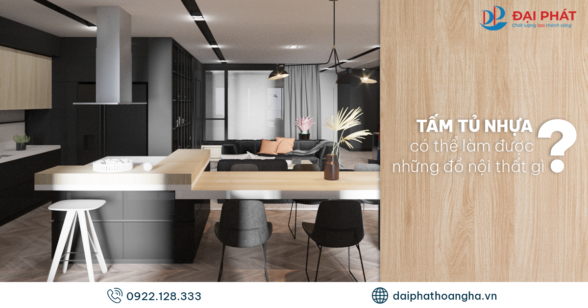 Tấm Tủ Nhựa Có Thể Làm Được Những Đồ Nội Thất Gì?