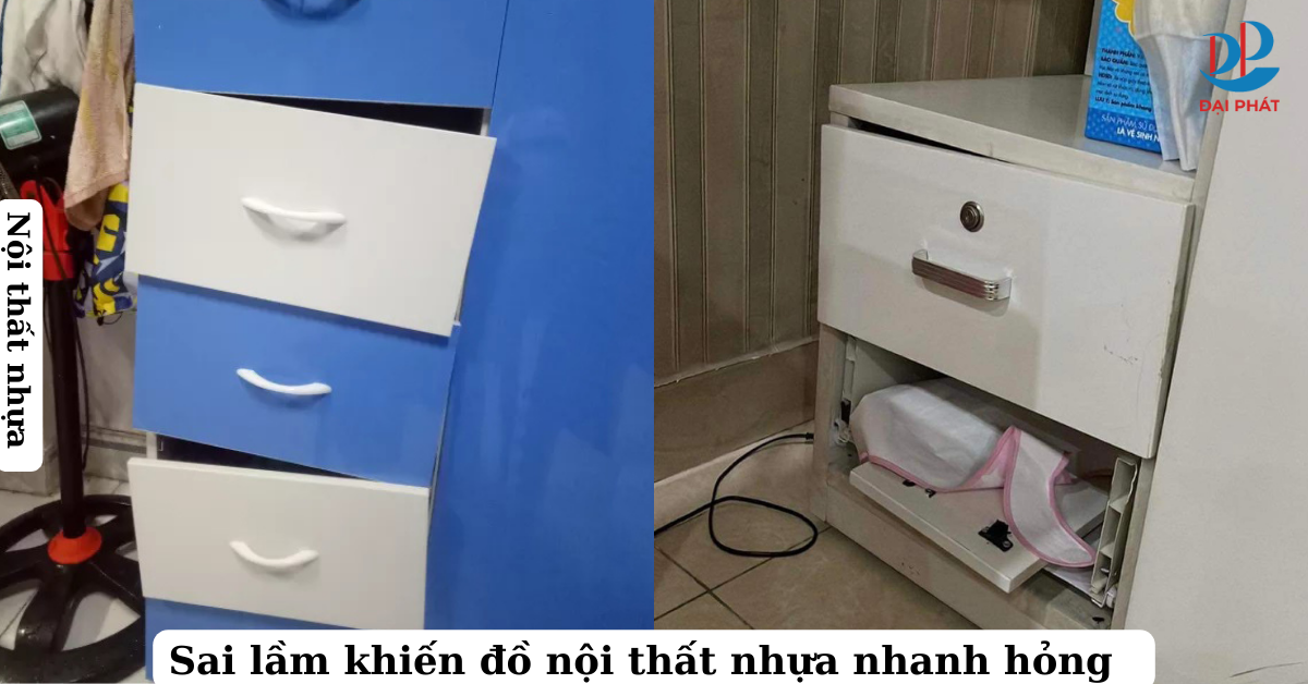 6 Sai Lầm Khiến Đồ Nội Thất Nhựa Nhanh Hỏng 2025