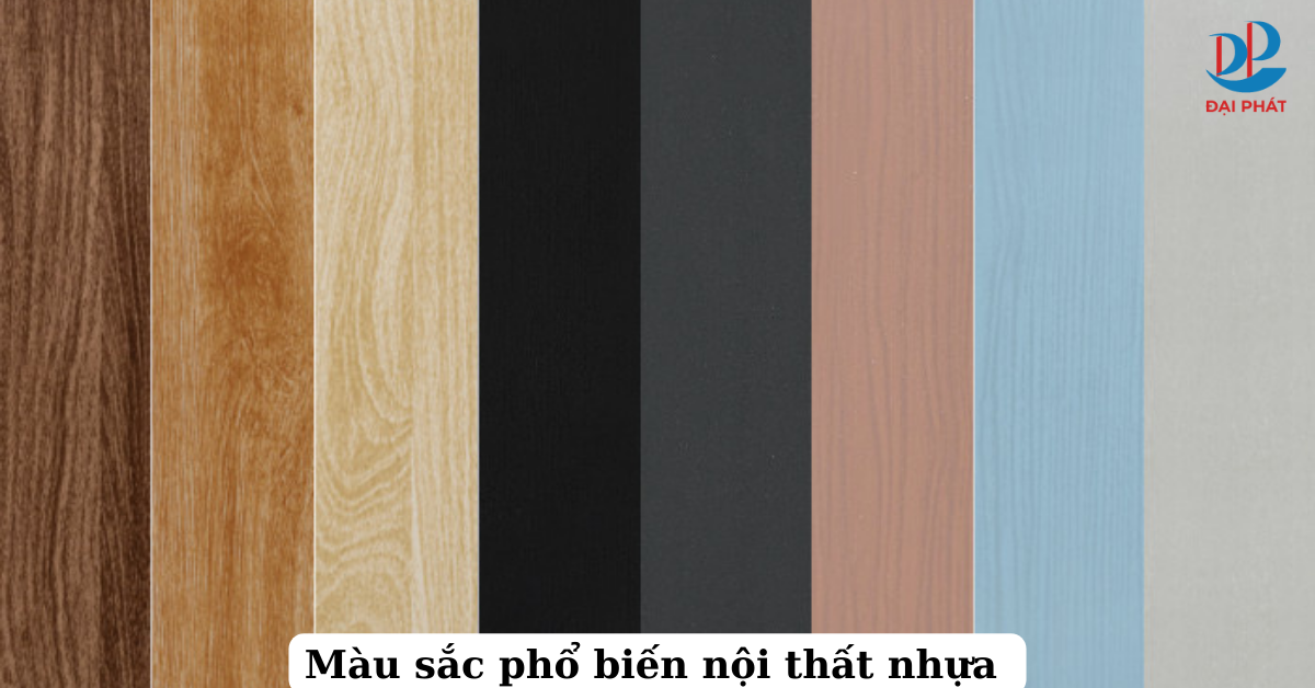 Xu Hướng Sử Dụng Màu Sắc Nội Thất Nhựa 2025