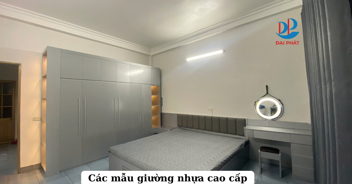 10+ Mẫu Giường Nhựa Cao Cấp – Sang Trọng 2025