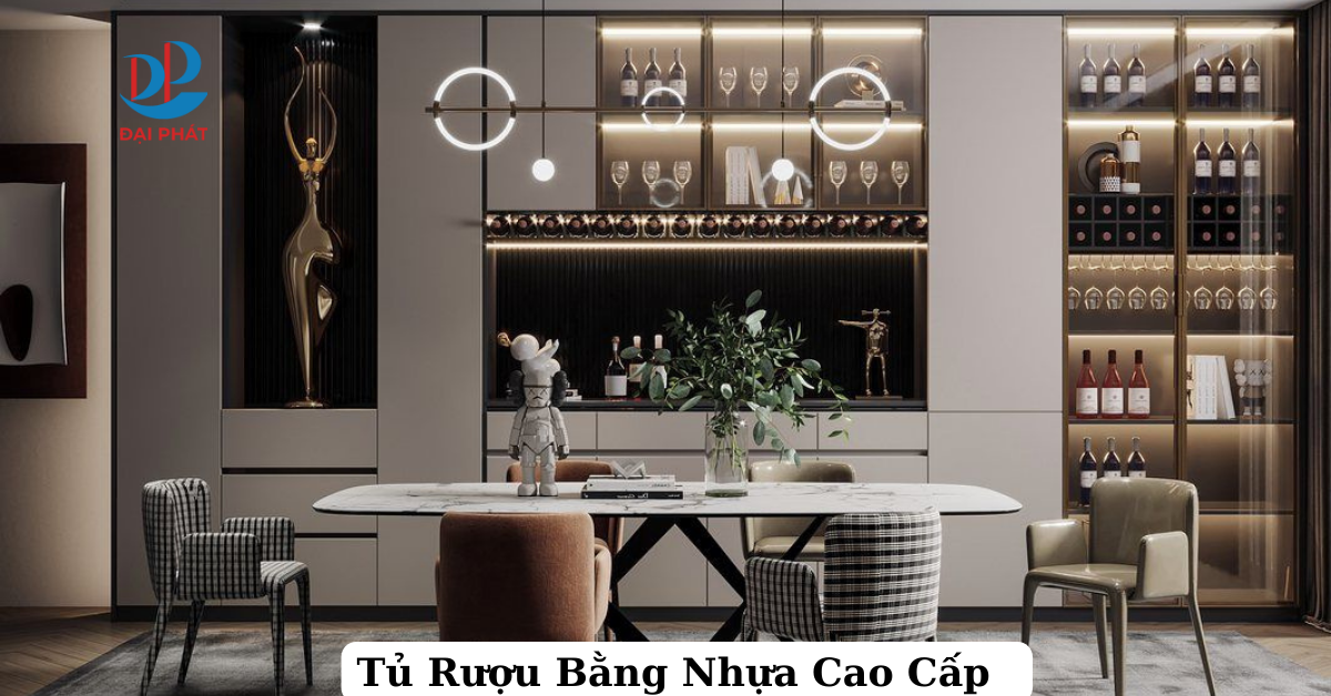 TOP 5+ Mẫu Tủ Rượu Bằng Nhựa Cao Cấp 2025